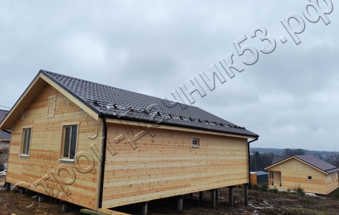 4 Каркасный дом Д-143, 10.5x9.5м, 98М², Московская область, Истринский район, деревня Бужарово (1)